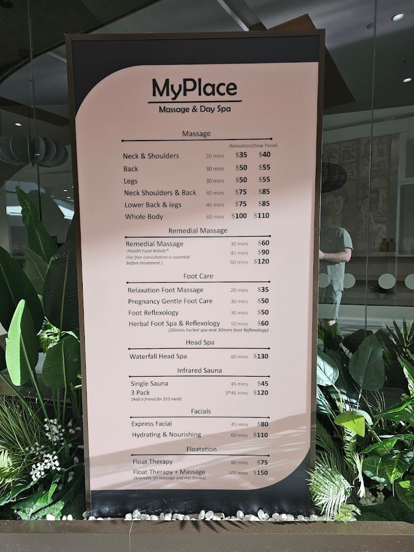 MyPlace Day Spa & Float Therapy - Westfield Plenty Valley photo 5